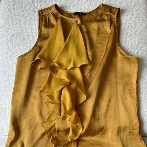 Women’s Gap Sleeveless Tank - Mustard Gold